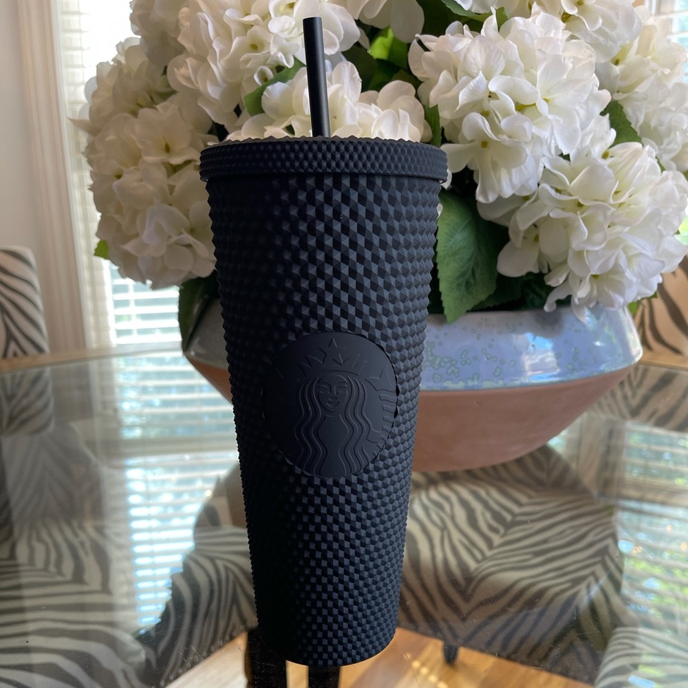 Starbucks 2021 Matte Black Studded Tumbler